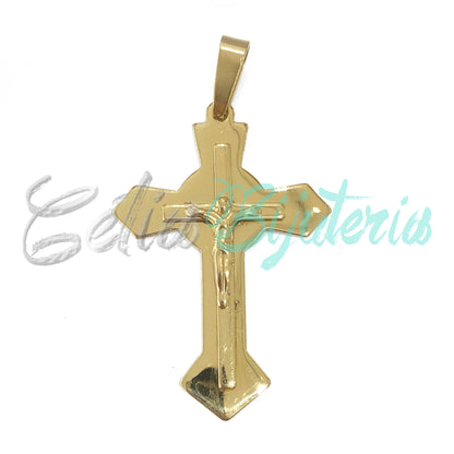 Medalha de Aço - crucifixo