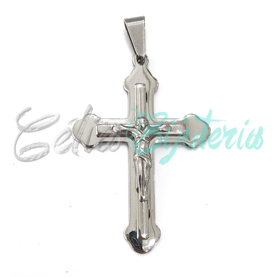 Medalha de Aço - crucifixo