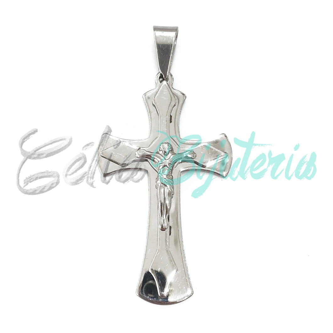 Medalha de Aço - crucifixo