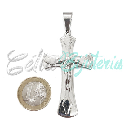 Medalha de Aço - crucifixo