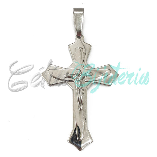 Medalha de Aço - crucifixo