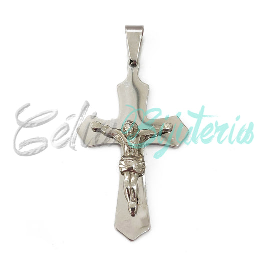 Medalha de Aço - crucifixo