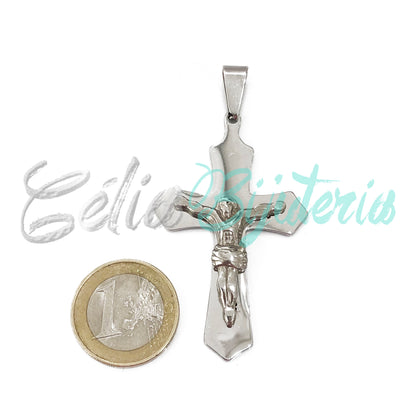 Medalha de Aço - crucifixo