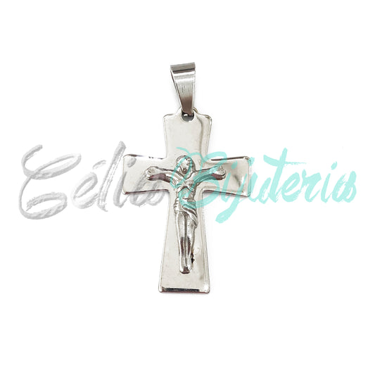 Medalha de Aço - crucifixo