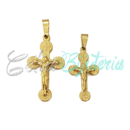 Medalha de Aço - crucifixo