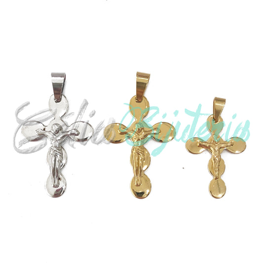 Medalha de Aço - crucifixo