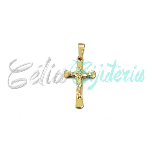 Medalha de Aço - crucifixo