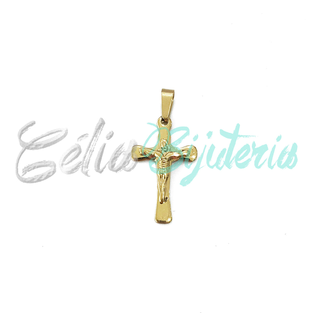 Medalha de Aço - crucifixo