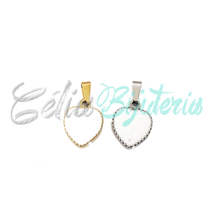 Medalha de Aço - com verniz branco