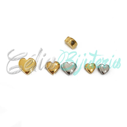 Medalha de Aço - coração entremeio