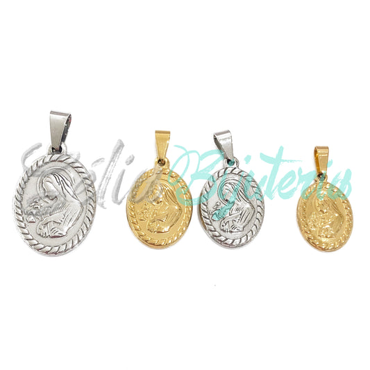 Steel Medal - Our Lady