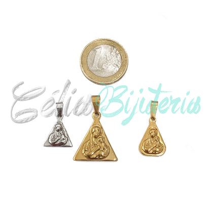 Medalla de Acero - triangular Nuestra Señora