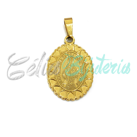 Steel Medal - Our Lady