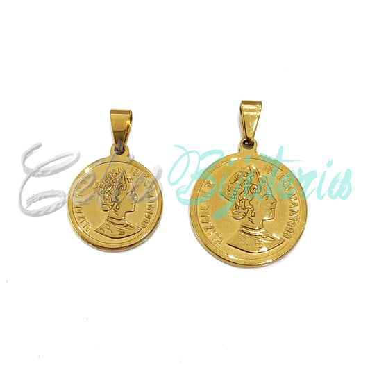 Steel Medal - Queen Elizabeth II