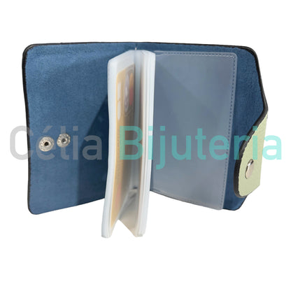 Carteira de Polipele - porta-cartões