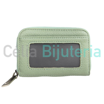 Carteira de Polipele - porta-cartões (liso)