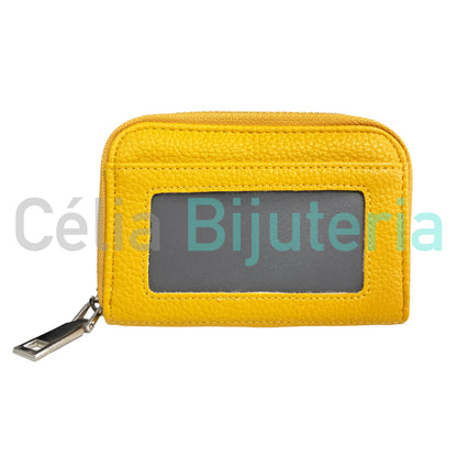 Carteira de Polipele - porta-cartões (liso)