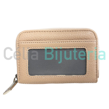 Carteira de Polipele - porta-cartões (liso)