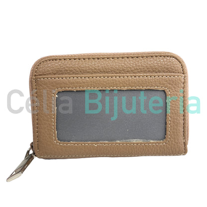 Carteira de Polipele - porta-cartões (liso)