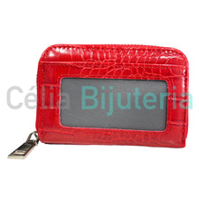 Cargar imagen en el visor de la galería, Cartera Polypele - tarjetero (croco)
