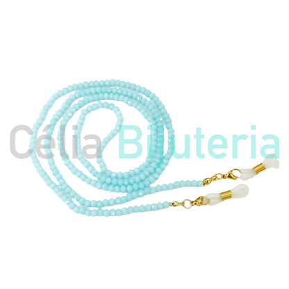 Fios para Óculos/Máscaras com Cristais Facetados