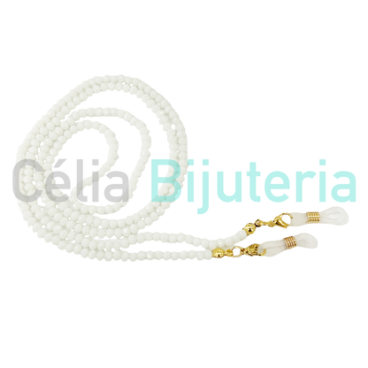 Fios para Óculos/Máscaras com Cristais Facetados