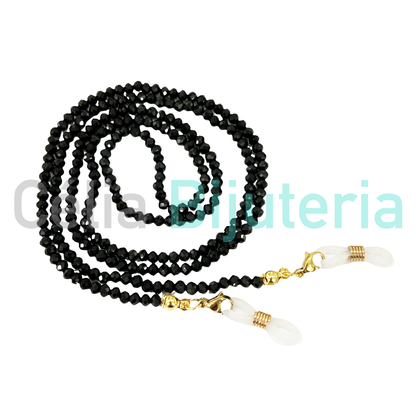 Fios para Óculos/Máscaras com Cristais Facetados