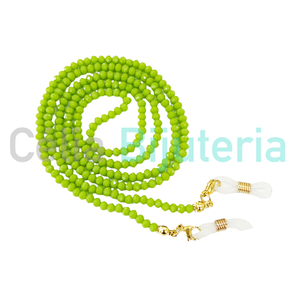 Fios para Óculos/Máscaras com Cristais Facetados