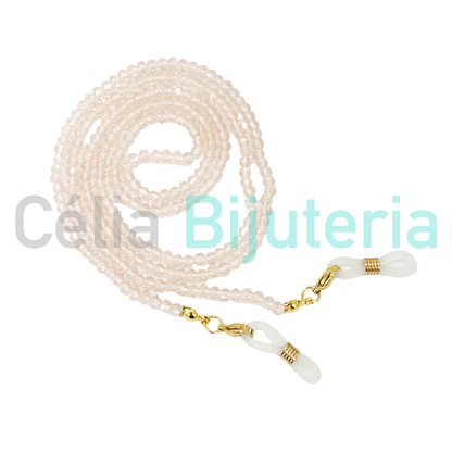 Fios para Óculos/Máscaras com Cristais Facetados