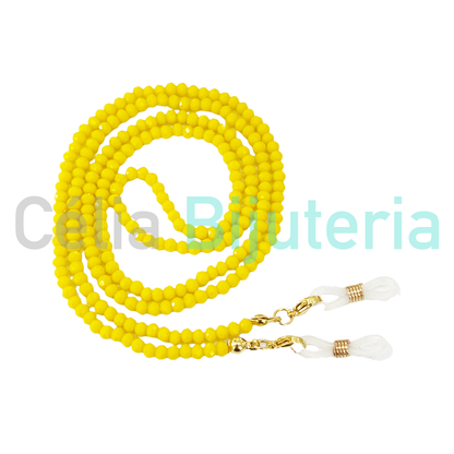 Fios para Óculos/Máscaras com Cristais Facetados