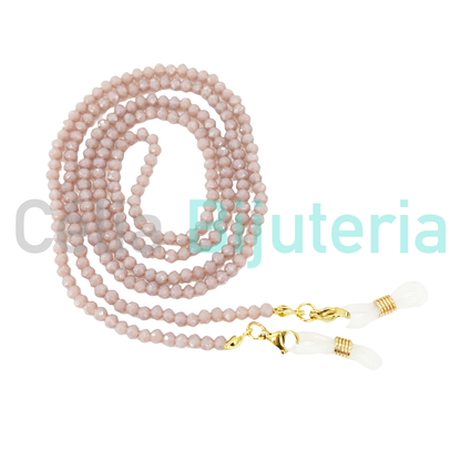 Fios para Óculos/Máscaras com Cristais Facetados