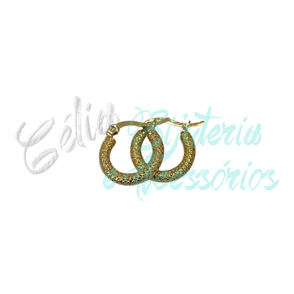 Pendientes de aro de acero - detallado