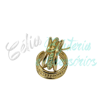 Pendientes de aro de acero