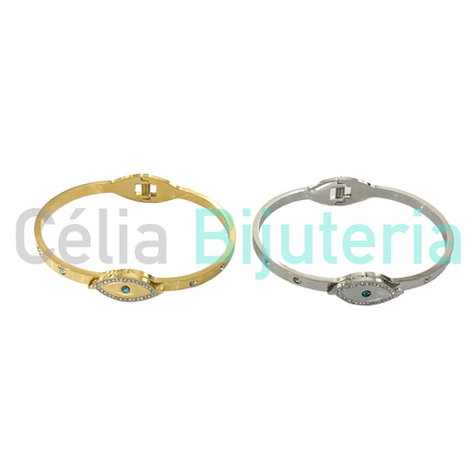 Bracelete de Aço - olho