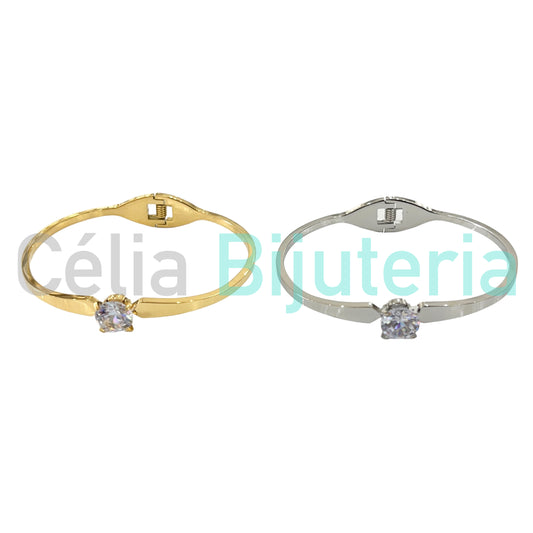Bracelete de Aço - brilhante